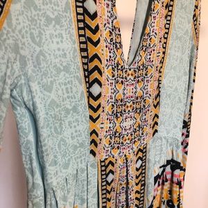 Free People Bell Sleeve Short Dress